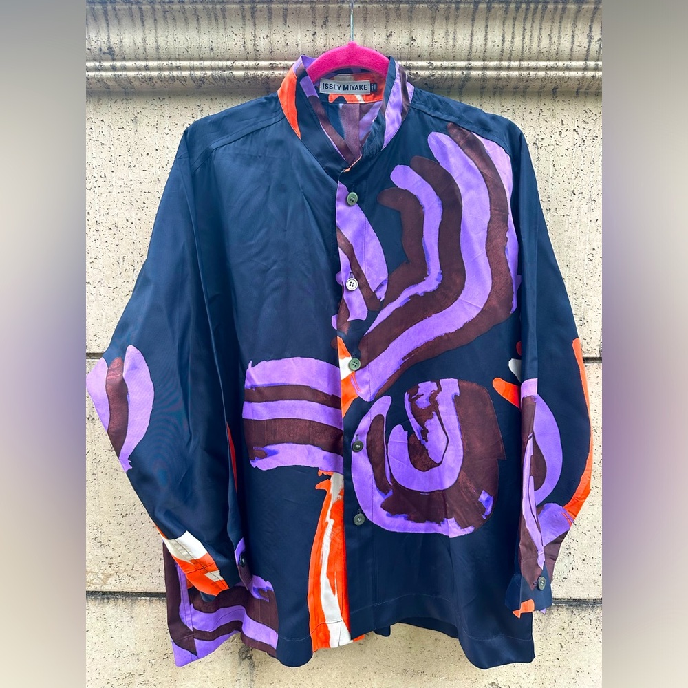 Issey Miyake ✨2022 Spring/Summer Collection✨ A Voyage in Descent✨Blouse✨Size M/L